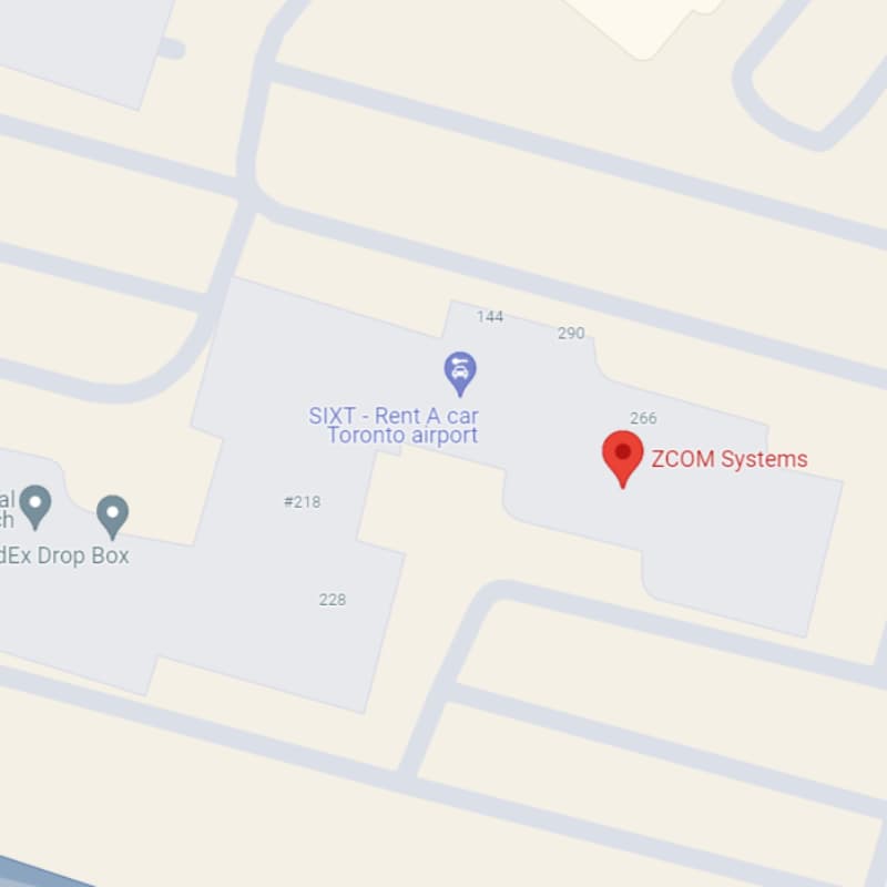 Google Map image of ZCOM Labs HQ